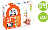 StarLine A93v2 2CAN+2LIN ECO Автосигнализация — купить в магазине radar63.ru