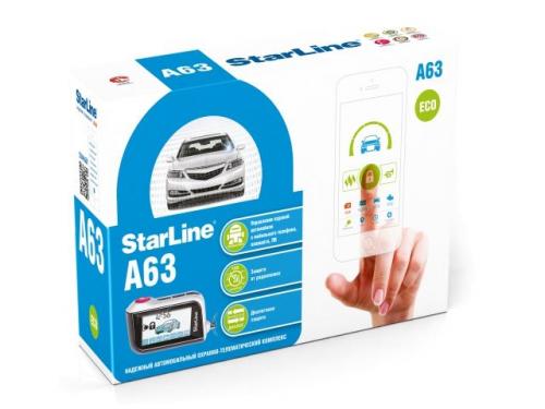 StarLine A63v2 ECO Автосигнализация — купить, цена, фото, характеристики в магазине radar63.ru StarLine A63v2 ECO Автосигнализация — купить в магазине radar63.ru